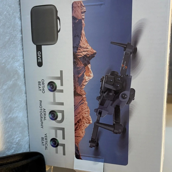 Black Drone with Controller Set - Picture 2 of 4